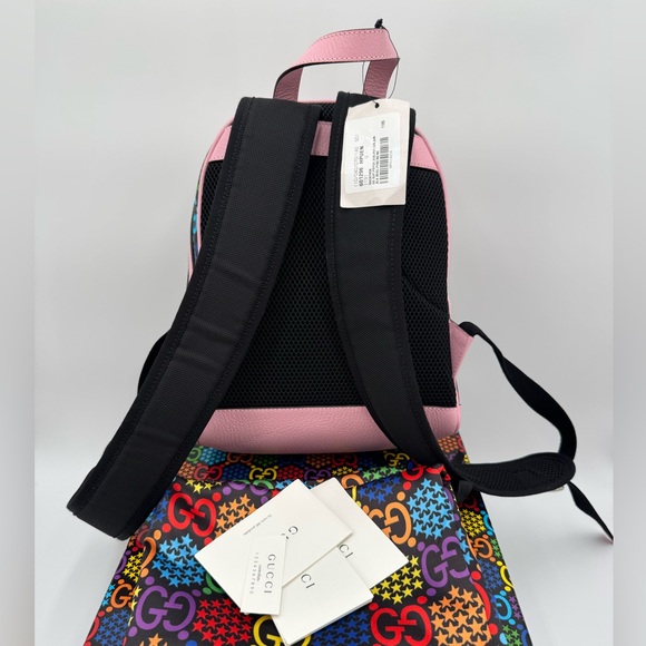 Gucci New GG Psychedelic Multicolor/ Pink Small Backpack - Picture 15 of 16